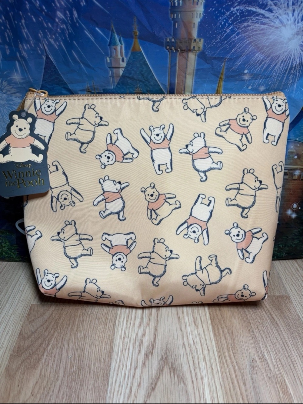 Disney Winnie the Pooh Cosmetic Travel Makeup Bag New with Tags